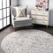 Nuloom Gena Distressed Transitional Medallion Area Rug 6ft ACSD05A-R606 - alternate 1